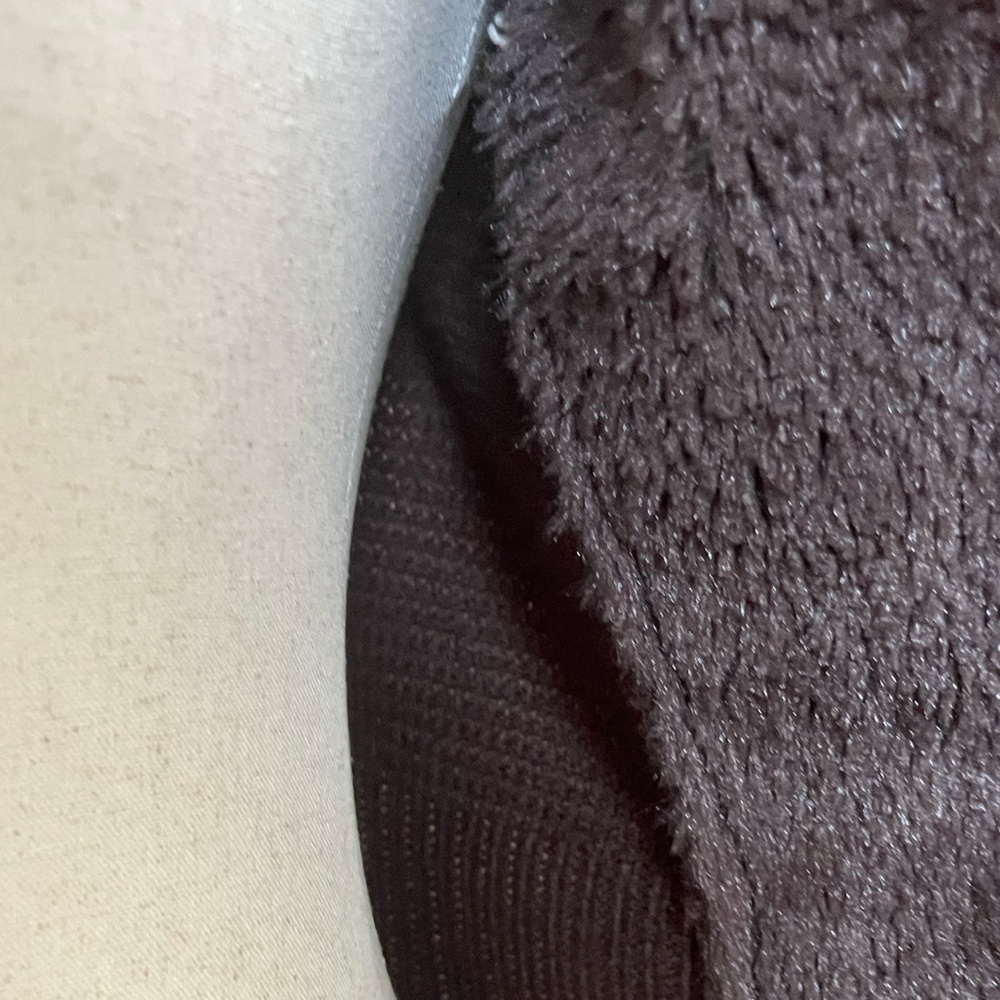 Romeo + Juliet Couture Brown Faux Shearling Open-Front Jacket | M - Picture 10 of 12
